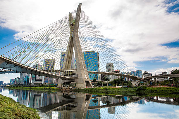 istock Estaiada Bridge in Sao Paulo, Brazil 507249038