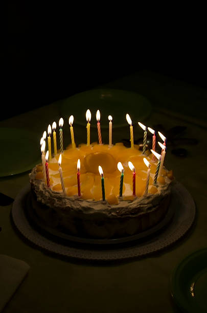 istock Homemade cake to celebrate a birthday 507252142
