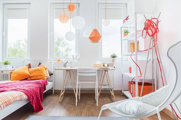 Designed interior for teenage girl