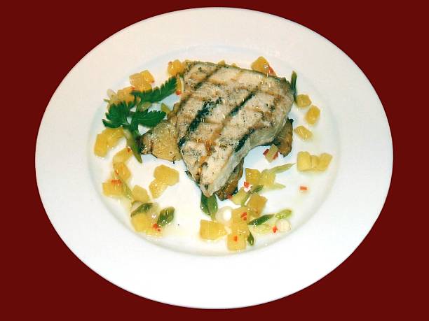 istock meal of fish on plate 507255336