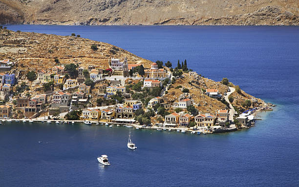 istock Gialos bay in Ano Symi. Greece 507260078
