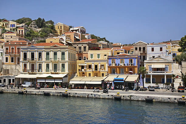 istock Embankment in Ano Symi. Greece 507260512