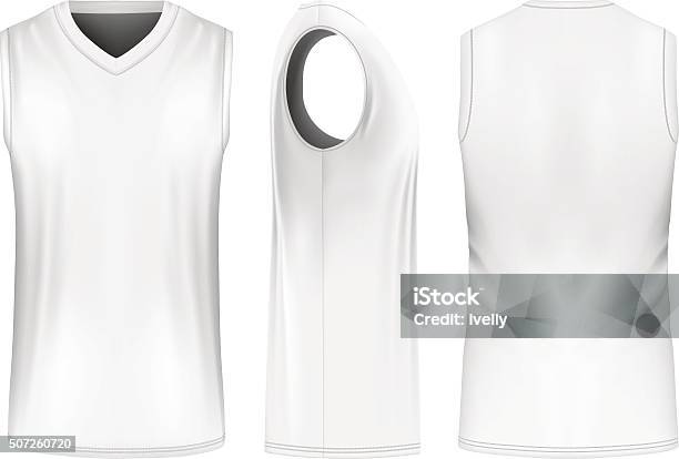 Vector Basketball Tank Top Stock Illustration - Download Image Now
