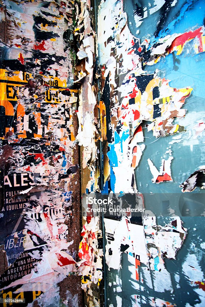 Random Collage Background Random Background Collage Paper Typography Texture On Wall Stock Photo ...