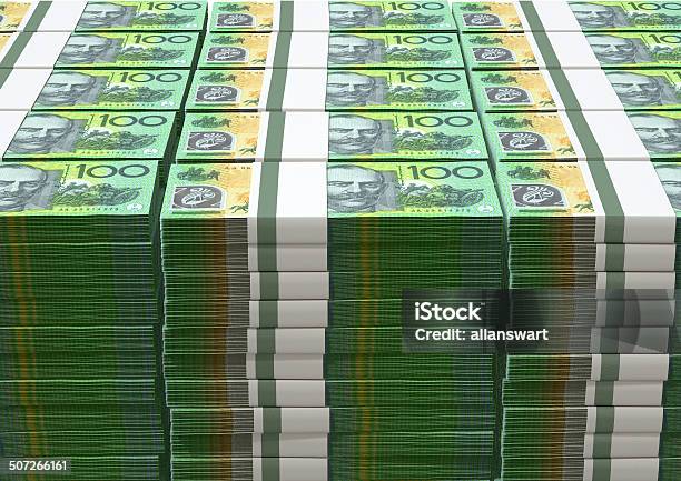 Australian Dollar Notes Pile Stock Photo - Download Image Now - Australia, Australian Dollars, Bundle