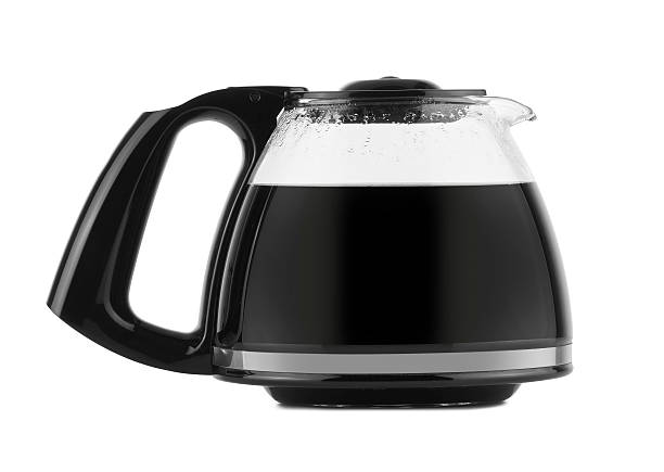istock Filled coffee pot isolated against a white background 507266731