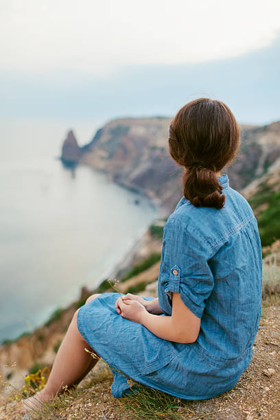 istock Girl on the hill 507269835