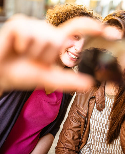 istock Couple of friends doing a selfie 507270739