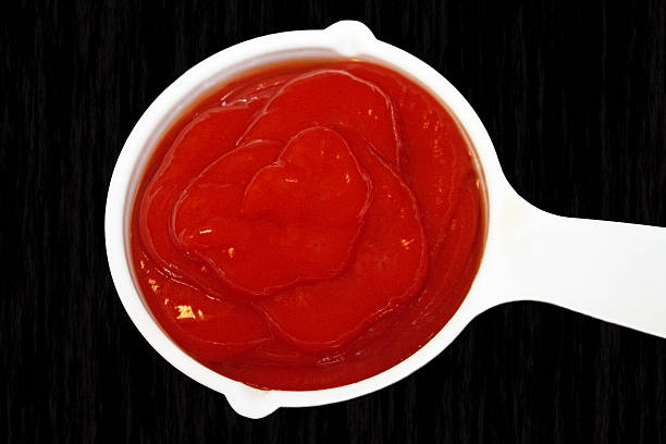 istock Ketchup measured out in a measuring cup 507271618