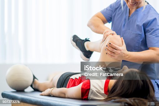 istock Volleyball Player in Physical Therapy 507273276