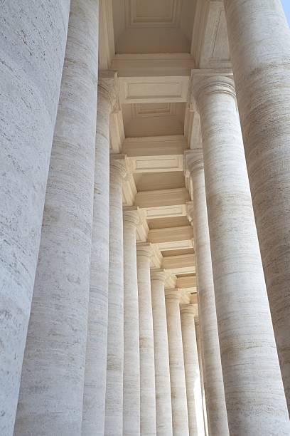 istock Colonnade in St Peter's Square in Vatican 507281874