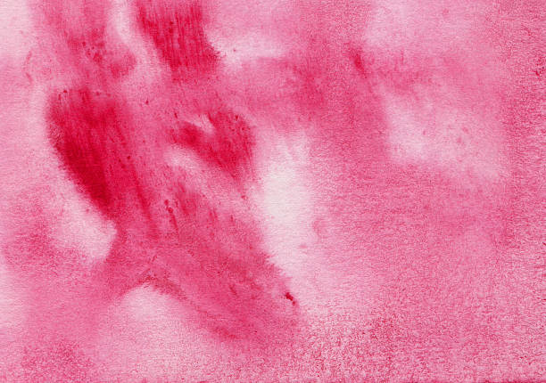 istock Hand painted pink backgorund with texture and brush strokes 507287018