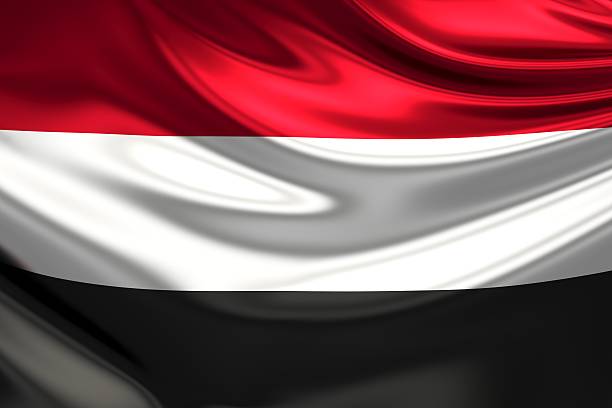 istock Yemen Flag. 3d illustration 507298198