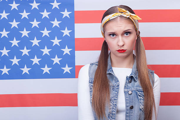 istock Beautiful fit girl is evincing her dissatisfaction 507300810