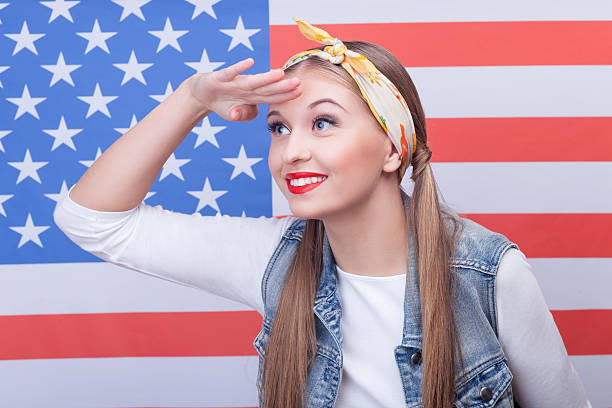 istock Attractive young woman has an American dream 507300892