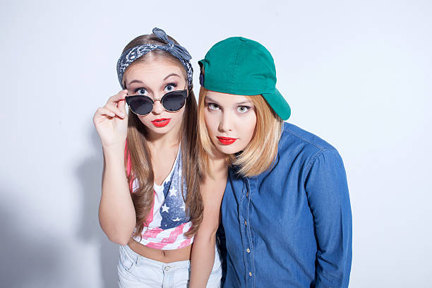 istock Cute two girls are expressing their curiosity 507301314