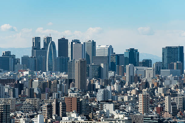 istock Greater Tokyo area dense building cityscape 507302794
