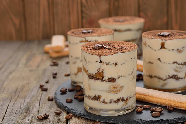 istock Tiramisu dessert in a glass 507304618