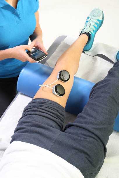 마그네틱 필드, 재활 - laser therapy medical laser light therapy 뉴스 사진 이미지