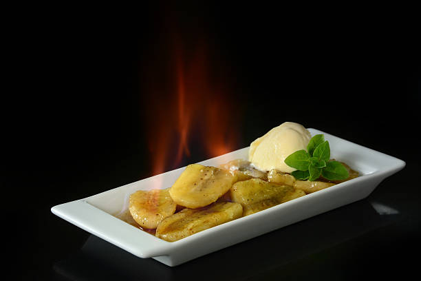Sobremesa Quente de Banana Cremosa e Irresistível - receita deliciosa profissional - passo 2