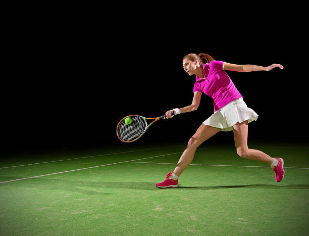 istock Young woman tennis player 507309566