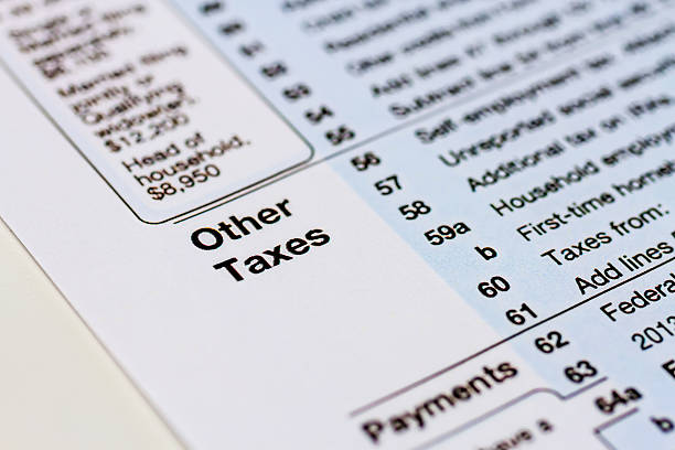 istock Filing Taxes and Tax Forms 507311823