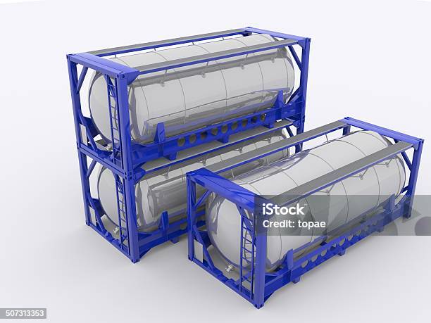 Tanktainer 공장-산업 건물에 대한 스톡 사진 및 기타 이미지 - 공장-산업 건물, 기차, 높은 곳