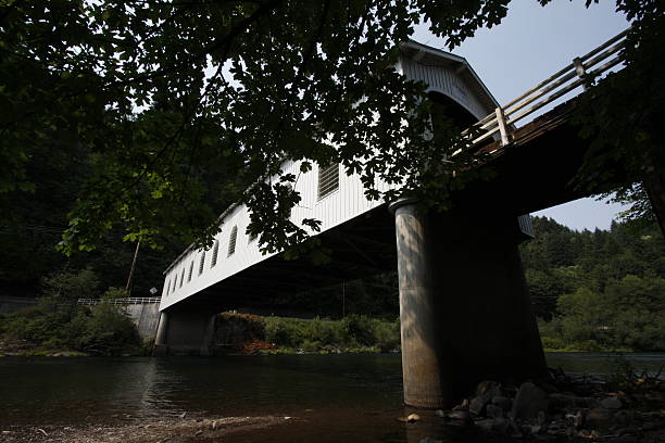 istock Historic Belknap Covered Bridge McKenzie River Oregon Lane County 507313727
