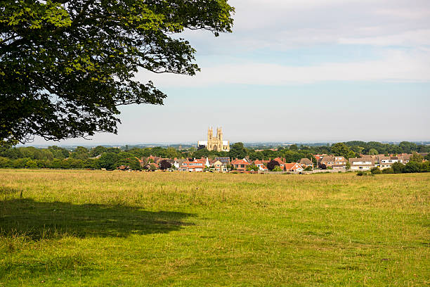 istock Beverley Minster across the Westwood 507316075