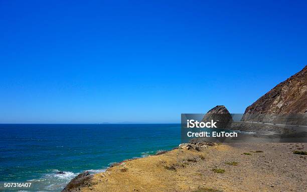 Beach Along Pch1 At Point Mugu Socal Stock Photo - Download Image Now - Beach, Beauty In Nature, Blue