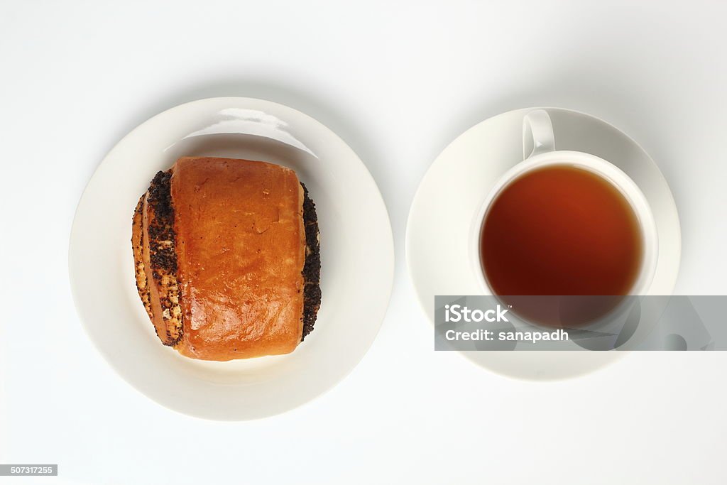 Poppy Seed Roll Baked Stock Photo