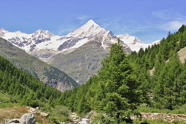 istock View  near the Matterhorn in Swiss 507328775