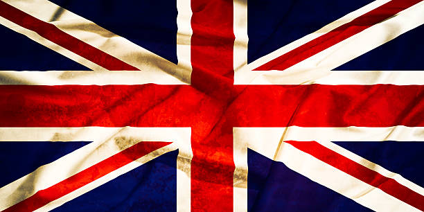 イギリスイギリスの国旗ユニオン ジャックヴィンテージの旗 - セント