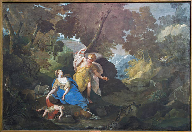 istock Bruges - Hagar and Ismael on the desert 507333333