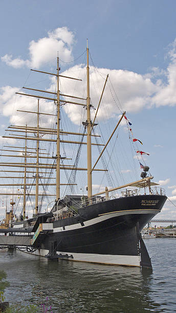 Penn's Landing. Philadelphia. stock photo