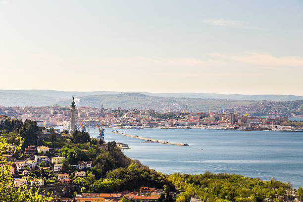 istock Old lighthouse in the bay of Trieste 507363922