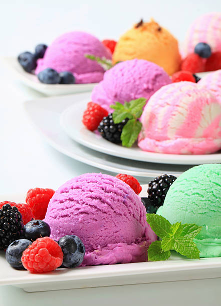 istock Selection of ice cream flavors 507364930