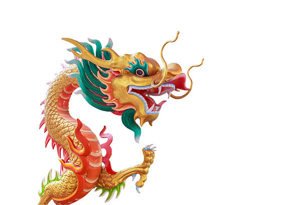 istock golden Chinese dragon 507369672