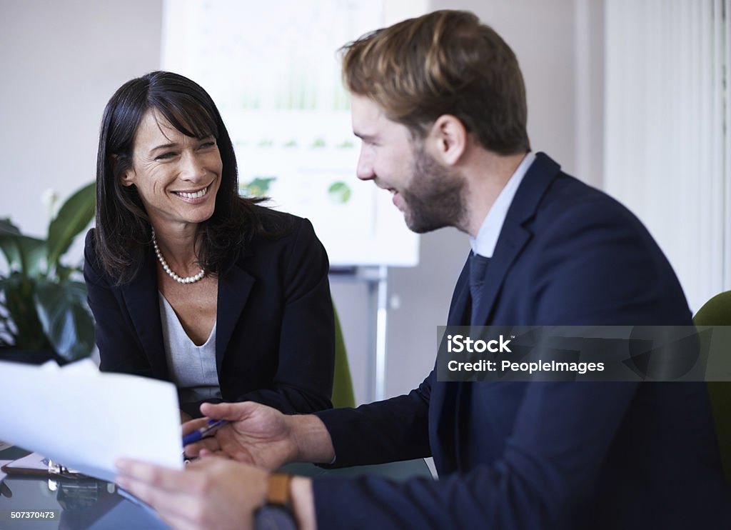 Die über einige Notizen - Lizenzfrei Angesicht zu Angesicht Stock-Foto