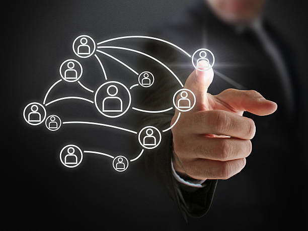 social-media-management - telefonbuch stock-fotos und bilder