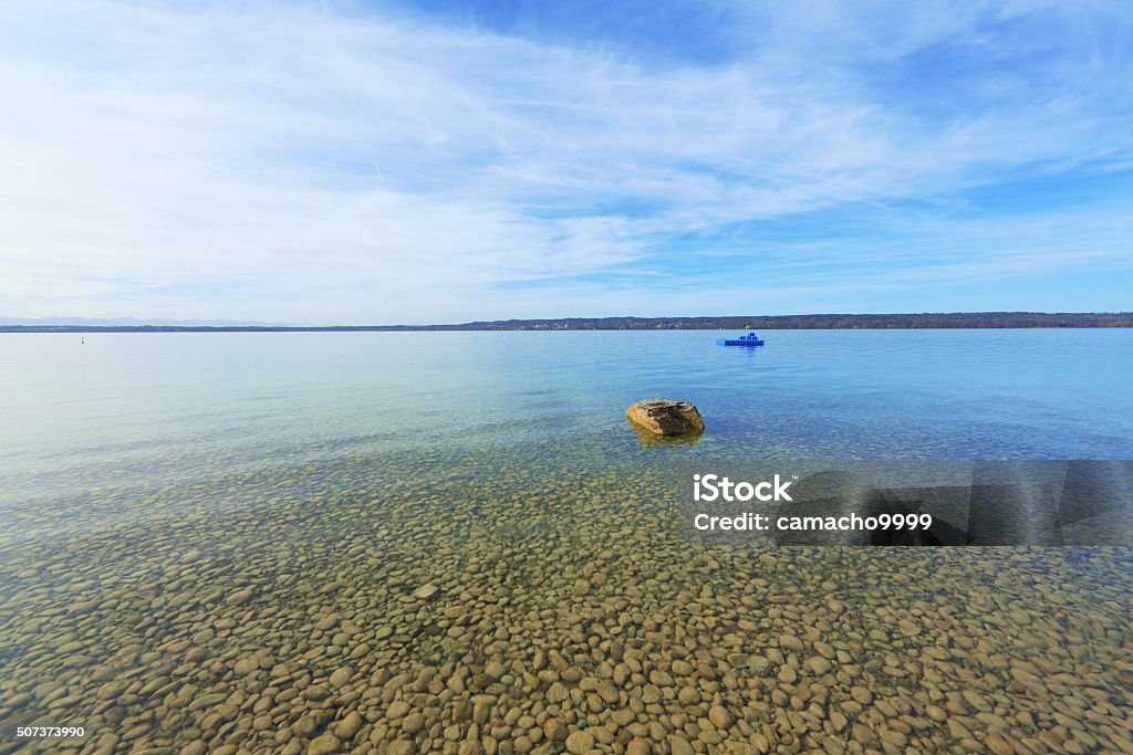 Andünsten und Klar Lake - Lizenzfrei Starnberger See Stock-Foto