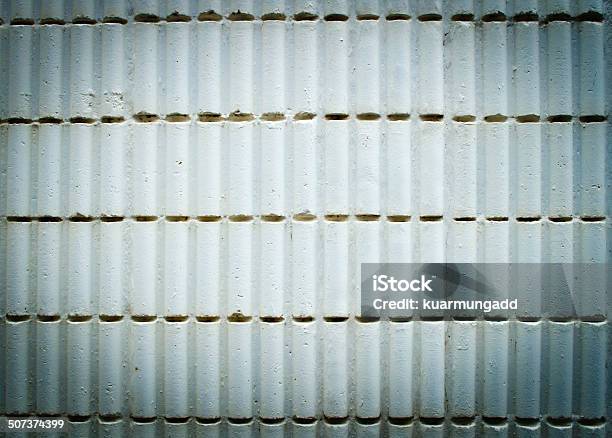 The Wave Pattern Concrete Wall Stock Photo - Download Image Now ...
