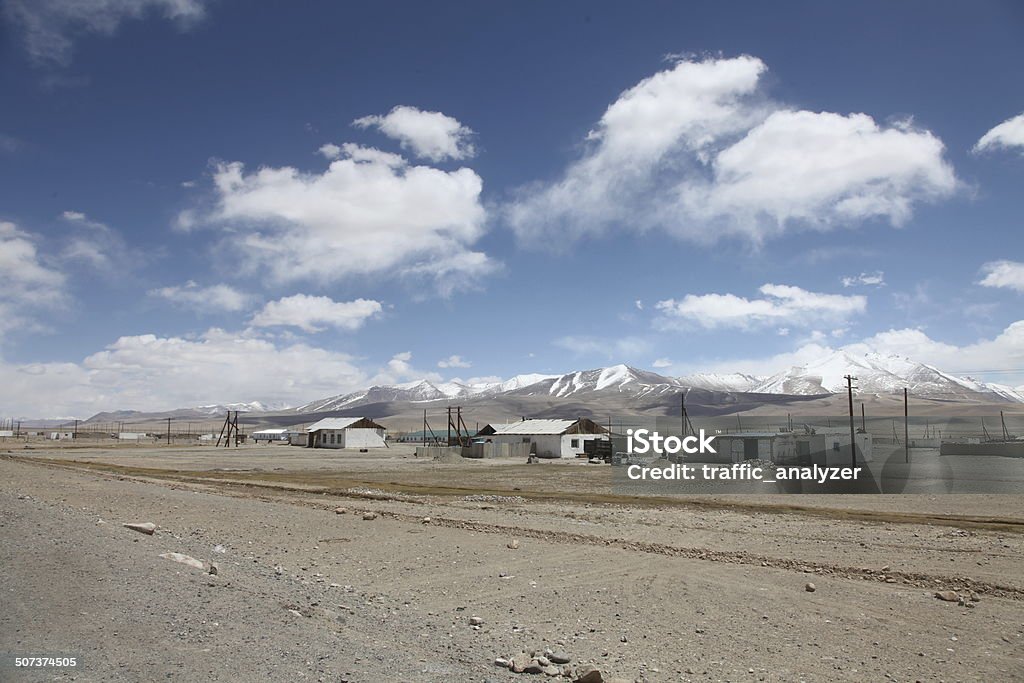 Alichur village Alichur village in Pamir, Tajikistan Ancient Civilization Stock Photo