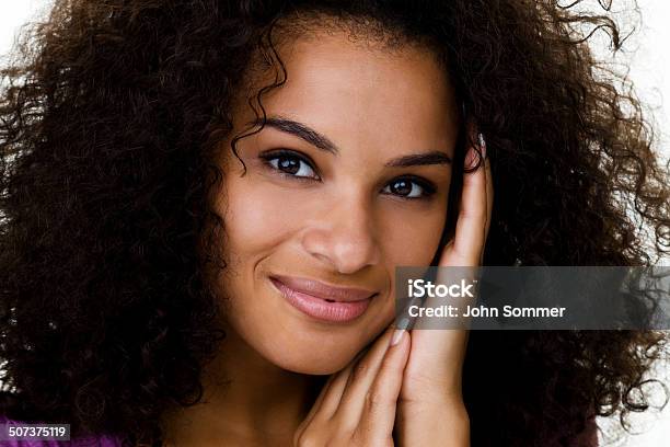 Beautiful Mixed Race Woman Stock Photo - Download Image Now - 20-24 Years, 20-29 Years, Adult