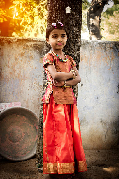 Rural Girl Indian Rural Girl india indigenous culture indian culture women stock pictures, royalty-free photos & images