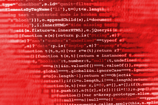 Computer Source Code Programmer Script Developer Stock Photo - Download ...