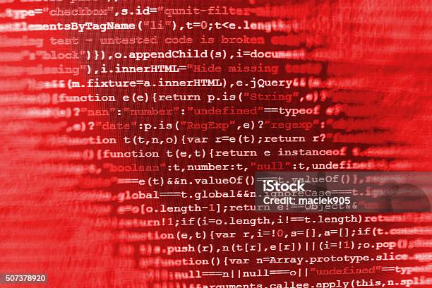 Computer Source Code Programmer Script Developer Stock Photo - Download ...