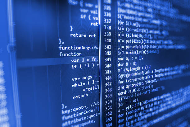 Computer source code programmer script developer. Computer source code programmer script developer. Modern technology background. Web software. extensible markup language stock pictures, royalty-free photos & images