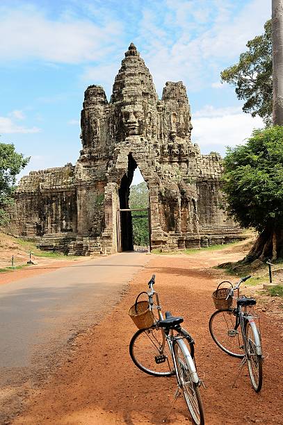 istock East ancient gate to Angkor Thom, Siem Reap, Cambodia 507396647