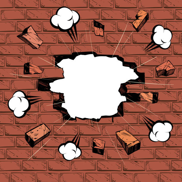 Comic Rocks Wall 370+ Comic Book Wall Stock Illustrations, Royalty-Free Vector Graphics ...